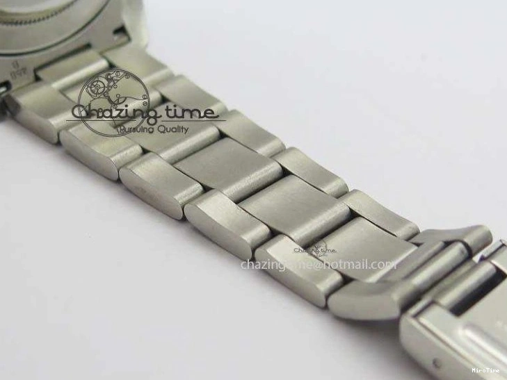 MiroTime 0421 ComfortFit Vintage 1680 Submariner No Date SS White Dial On SS Bracelet A 3855